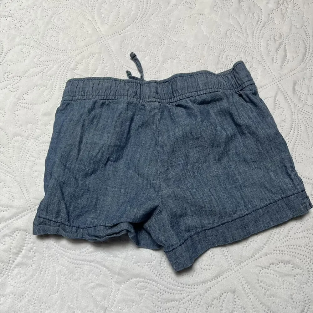 Old Navy Chambray Pull On Shorts Size 5